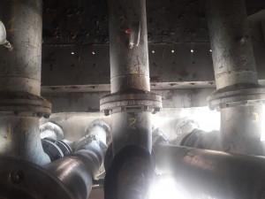 TUBERIA BRIDADA PARA INYECCION DE  AIRE DEL ENFRIADOR TUBERIA BRIDADA PARA INYECCION DE  AIRE DEL ENFRIADOR